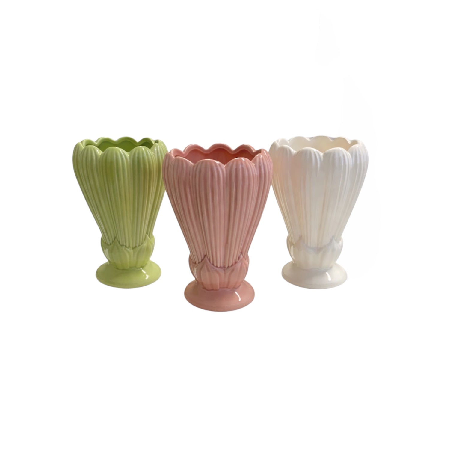 Vaso tulipano in ceramica - Mamà Lah