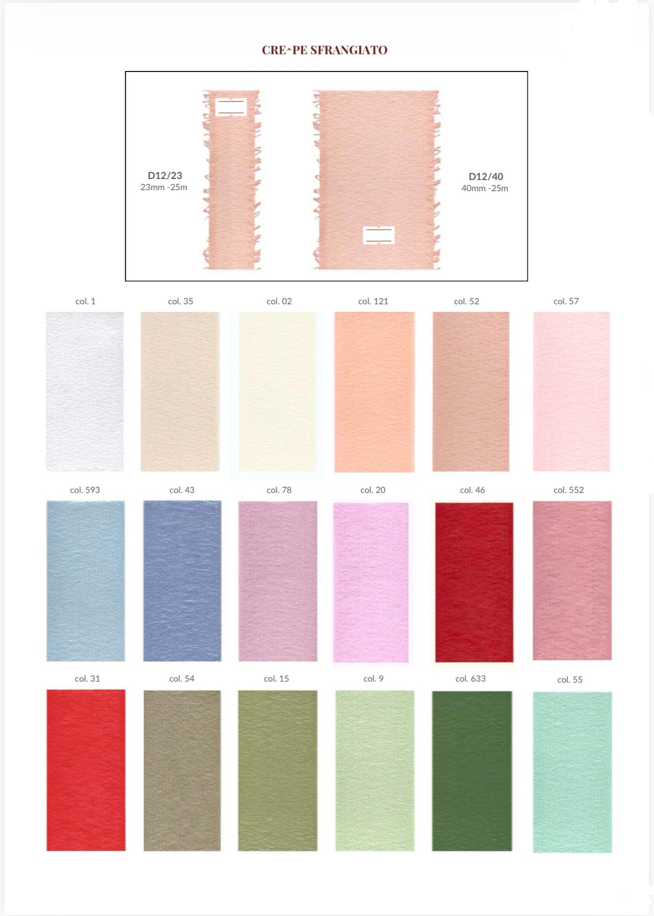 Nastro chiffon Furlanis - Mamà Lah